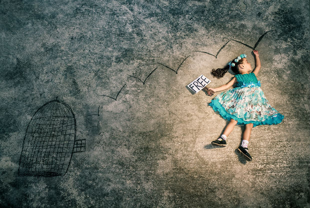 Dreaming about freedom (Rêver de liberté) © Mahmoud al-Kurd.